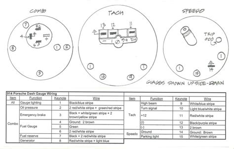 1970 Vw Tach Wiring Diagram