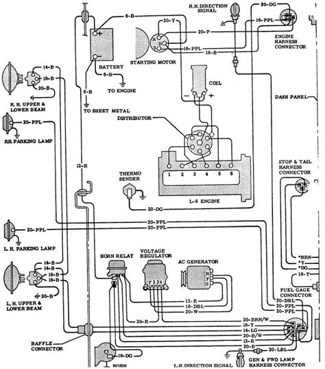1970 chevy c10 wiring schematic 