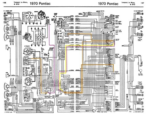 1970 pontiac firebird wire diagram wiring schematic 