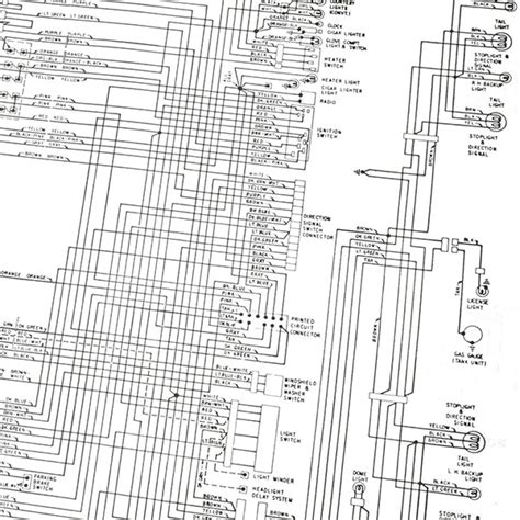 1970 pontiac le mans wiring schematic 