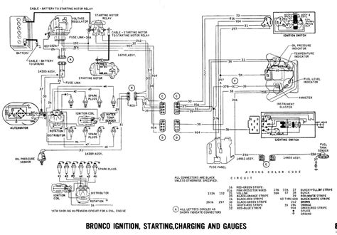 1971 ford f250 ignition wiring diagram 