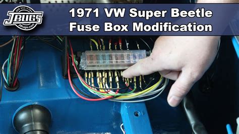 1971 super beetle fuse box 