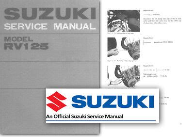 1972 1982 Suzuki Rv125 Vanvan Motorcycle Workshop Repair Service Manual