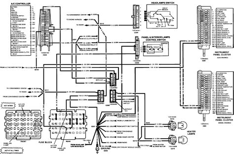 1972 Chevy C10 Dash Cluster Wiring Diagram