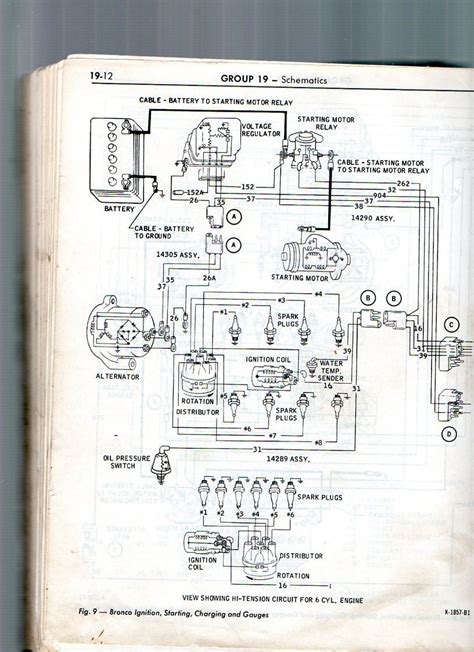 1972 Ford Bronco Ignition Wiring