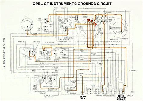 1972 Opel Gt Wiring Diagram