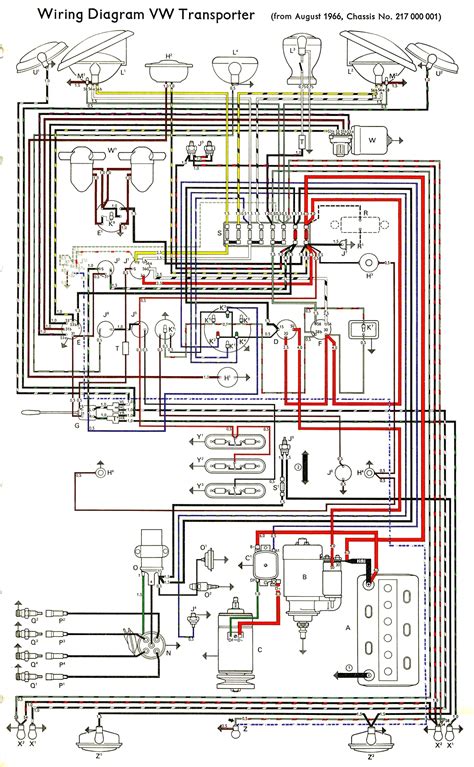 1972 Vw Bus Ignintion Wiring Diagram