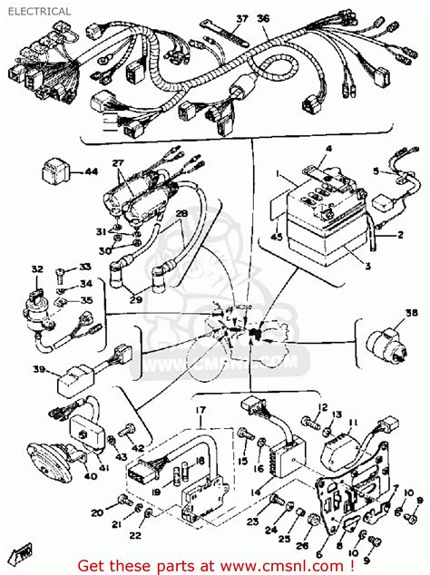 1972 Yamaha 400 2 Stroke Wiring Diagram