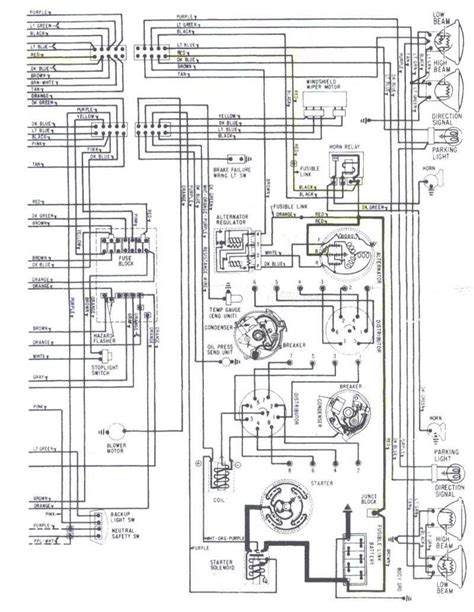 1972 el camino wiring schematic 