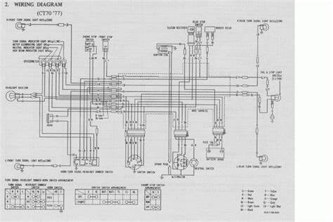 1972 honda 70 wiring diagram 