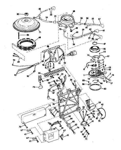 1972 johnson 100 hp wiring diagram free picture 