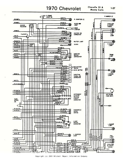 1973 El Camino Wiring Diagram