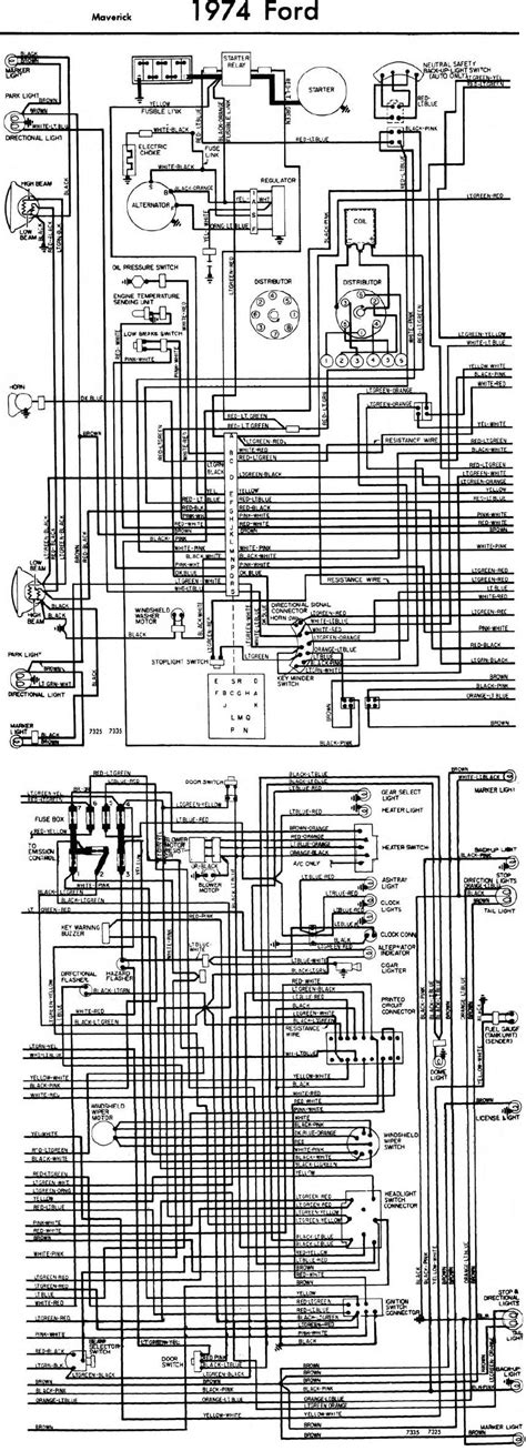 1973 Ford Maverick Wiring Diagram