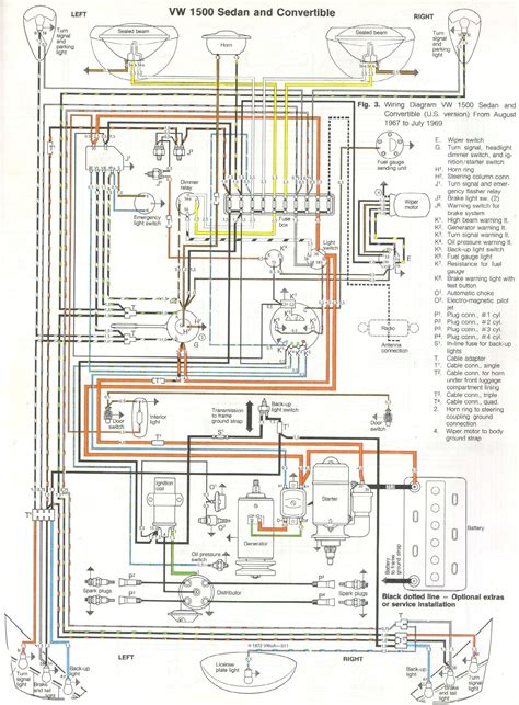 1973 Vw Van Wiring Diagram