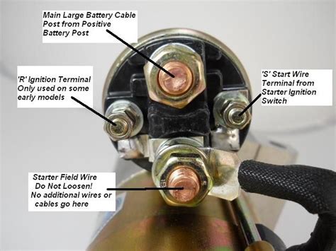 1973 sbc starter wiring 