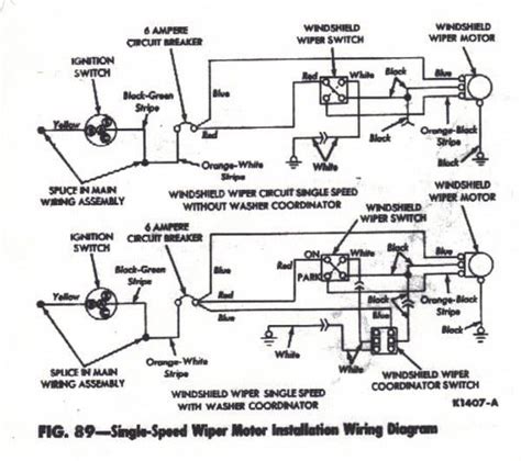 1974 Corvette Windshield Wiper Wiring Diagram