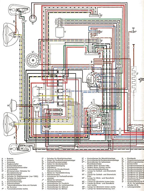 1974 Super Beetle Wiring Diagram