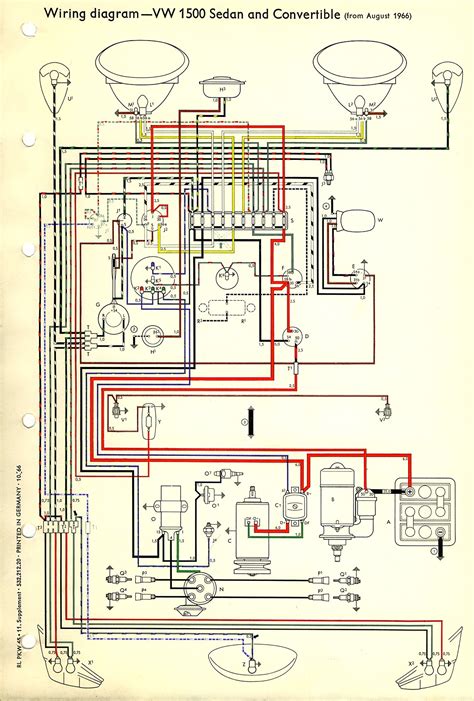 1974 vw wiring 