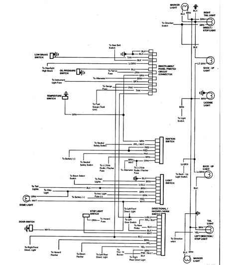 1975 Chevy El Camino Wiring Diagram Schematic