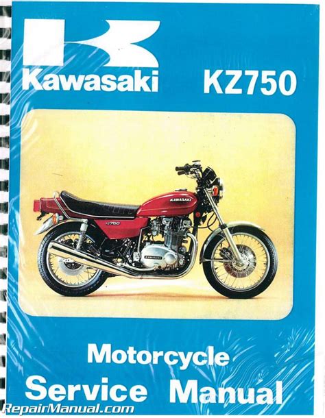 1976 1983 Kawasaki Kz750 Motorcycle Workshop Repair Service Manual