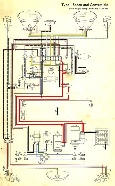 1976 Vw Beetle Wiring Diagram