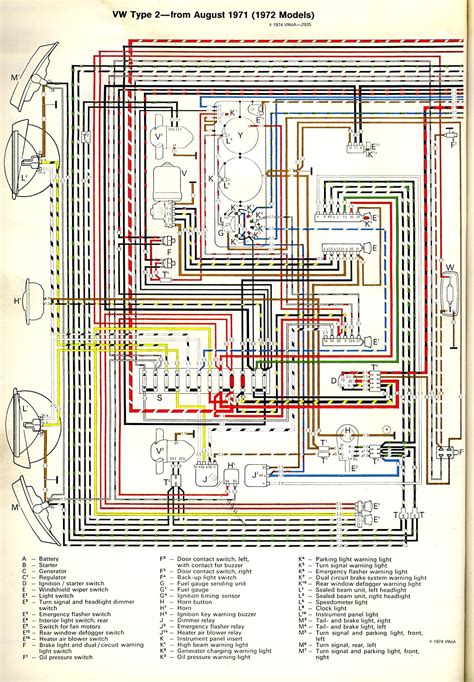 1976 Vw Type 2 Wiring Altinator Diagram