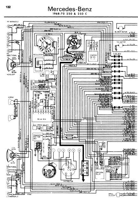 1977 Mercedes 300d Wiring Diagram