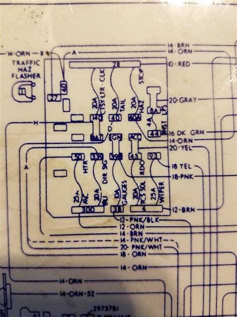 1977 corvette fuse box wiring diagram 