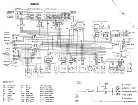 1978 Xs650 Wiring Diagram Schematic