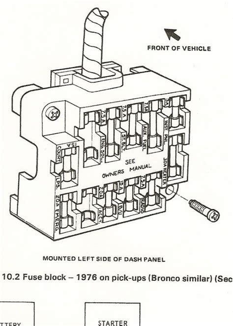 1978 f700 fuse box 