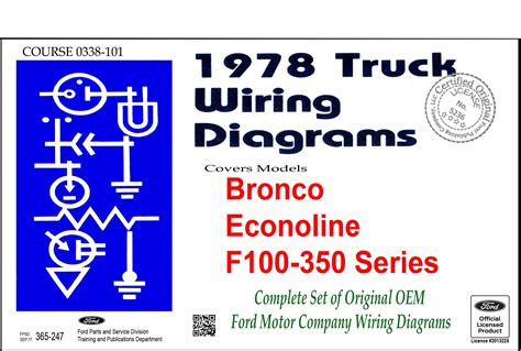 1978 ford truck wiring diagram 