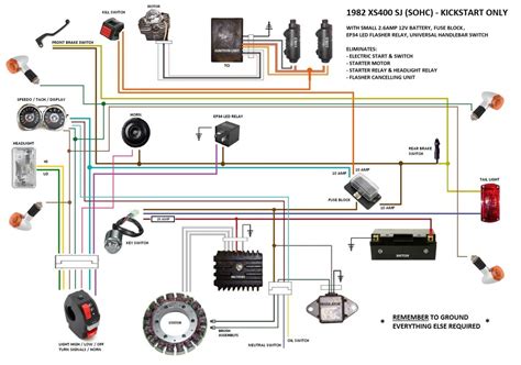 1979 Yamaha Xs 400 Wiring Diagram