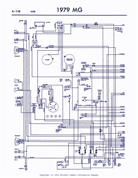 1979 mgb starter wiring diagram 