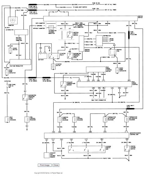 1980 Ford Ignition Wiring Diagram Schematic