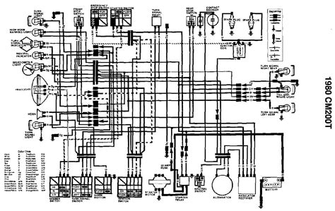 1980 Honda Cm200 Wiring Diagram