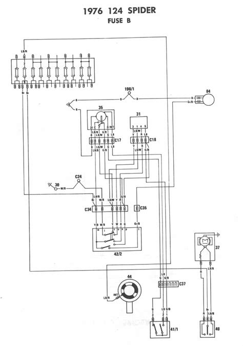 1981 Fiat Spider Wiring Diagrams