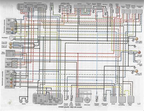 1981 Virago Wiring Diagram