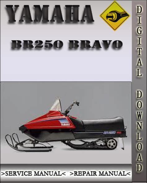 1982 Yamaha Br250 Bravo Snowmobile Workshop Factory Service Repair Manual