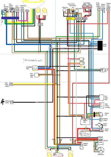 1982 yamaha 650 maxim wiring diagram 