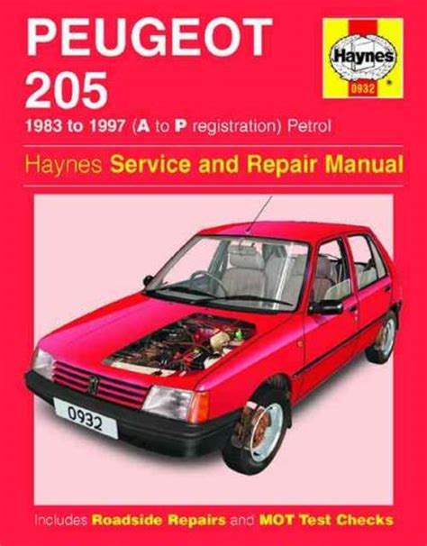 1983 1997 Peugeot 205 Workshop Service Repair Manual