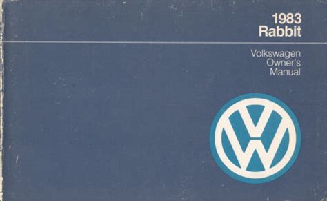 1983 Vw Rabbit Repair Manual Fre