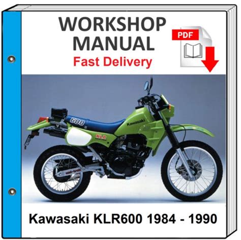 1984 1985 Kawasaki Klr600 Service Repair Manual Download