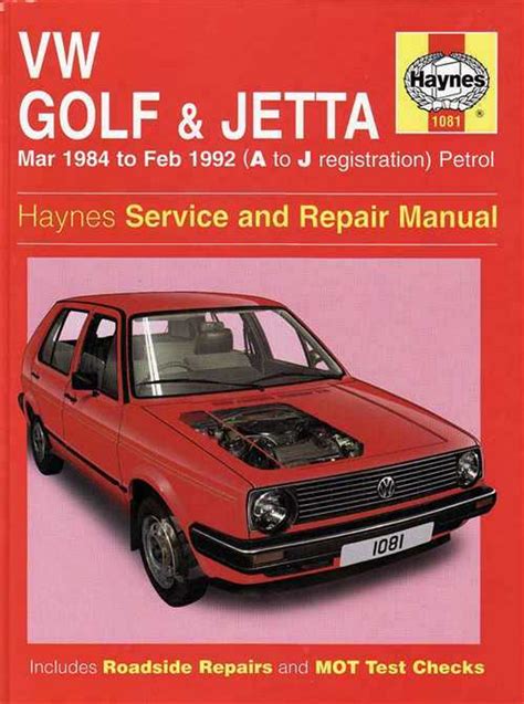 1984 1992 Volkswagen Golf Jetta Workshop Repair Service Manual Best Download