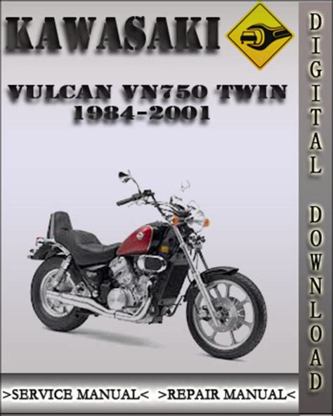 1984 2001 Kawasaki Vulcan Vn750 Twin Service Repair Manual