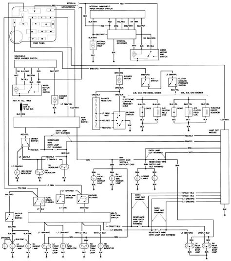 1984 Bronco Wiring Diagram