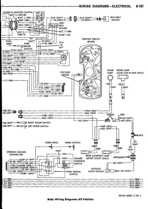 1984 Dodge Truck Wiring Diagram