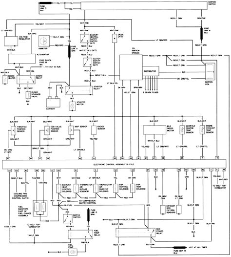 1984 Ford Mustang Engine Wiring Diagram