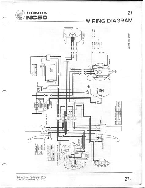 1984 Honda Moped Wiring Diagram