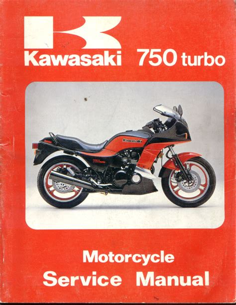 1984 Kawasaki Gpz 750 Turbo Workshop Service Repair Manual