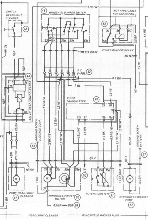 1984 Porsche 911 Trunk Wiring